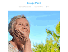 Tablet Screenshot of groupevaleo.ca